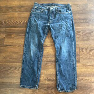 Levi's Mens Blue jeans Denim 36x30 559 Relaxed Straight leg